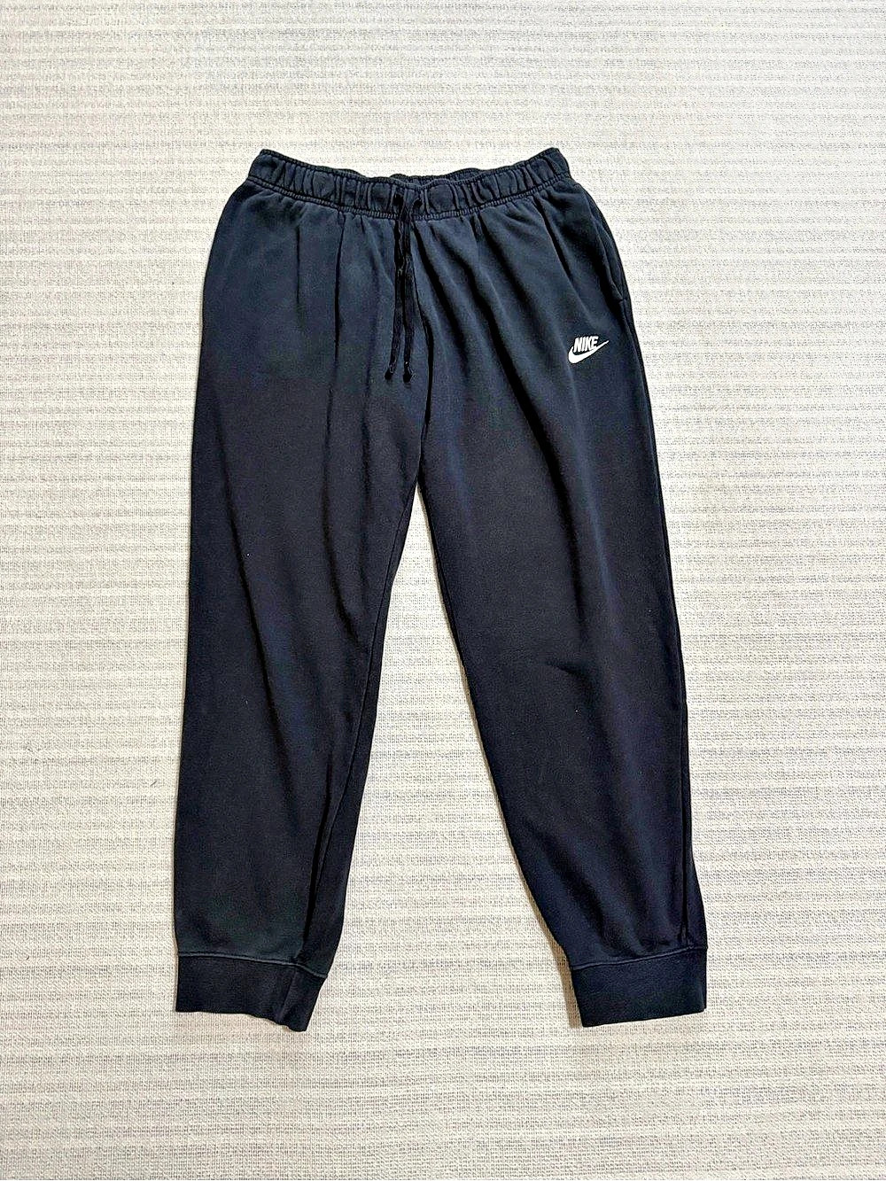 Nike Sportswear Essential Fleece Joggers Men's Black Size Large